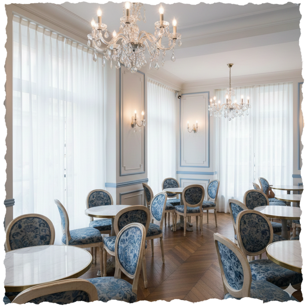 Monaco Cafe Interior Seating